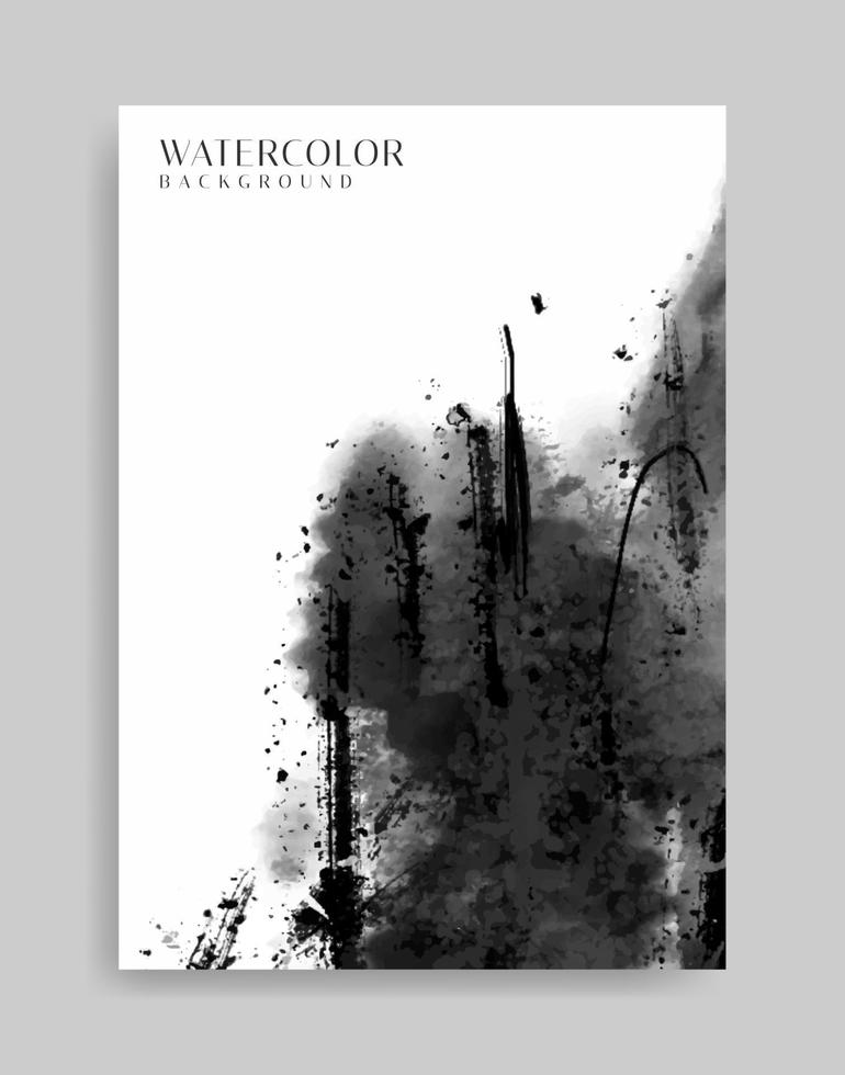 black background. Abstract illustration minimalist style for poster, book cover, flyer, brochure, logo. vector