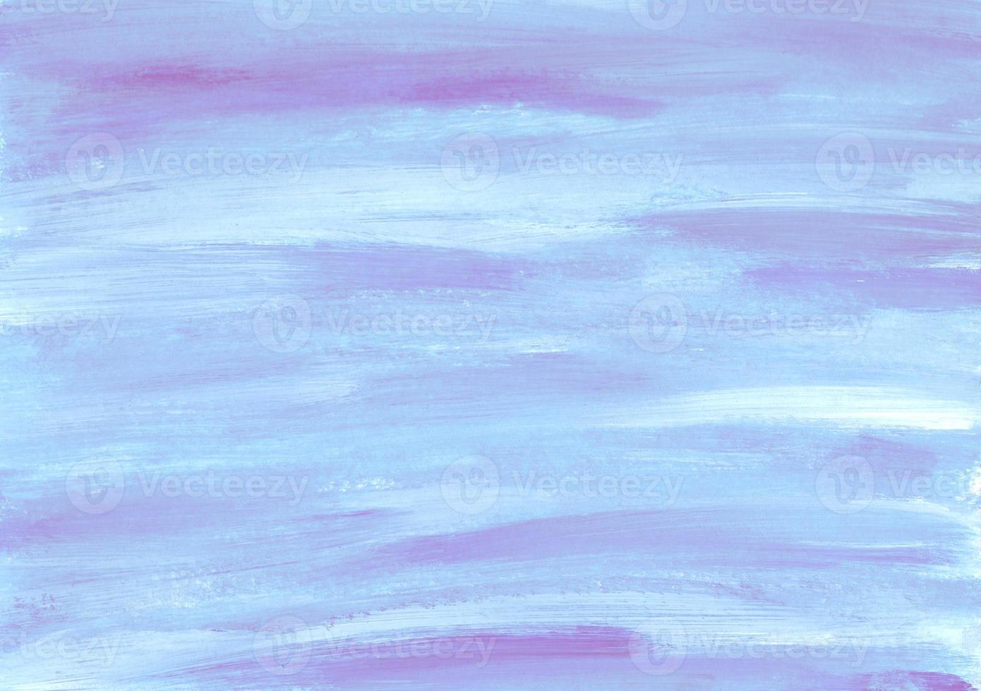 Abstract delicate background. Purple, blue, white blurry stripes, artistic brush strokes. Watercolor print. Smooth color transition, gradient. photo