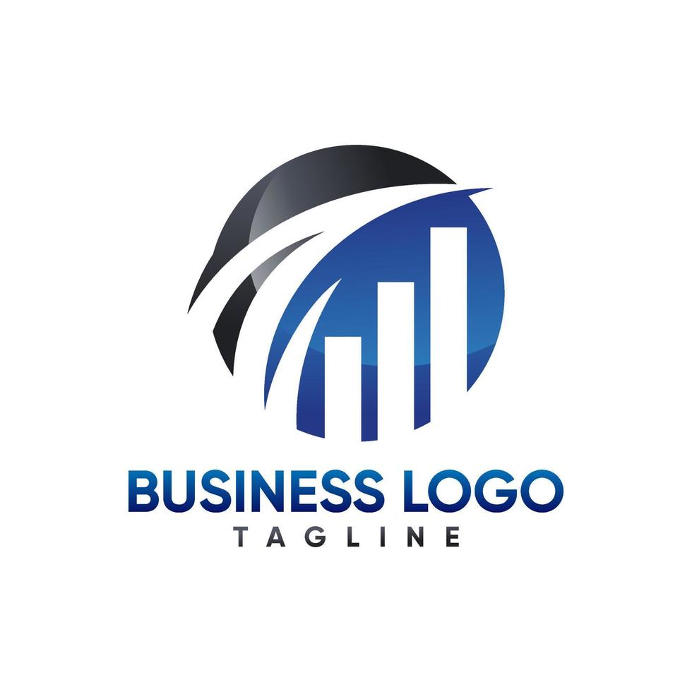 Business Finance Logo Template vector