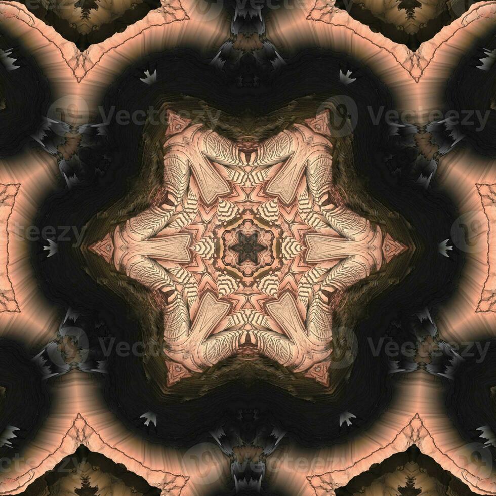 Unique ornamental design texture details photo