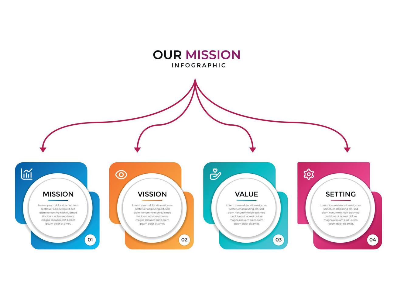 infografía de presentación de negocios plantilla de diseño de vector 3d abstracto.puede usarse para diseño de flujo de trabajo, diagrama, informe anual, diseño web, banner creativo, vector de etiqueta