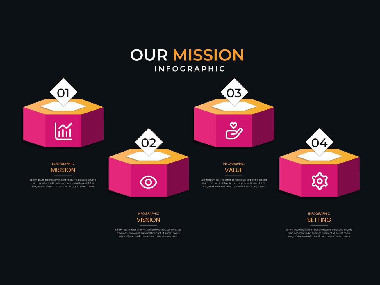 Business Presentation Infographics Abstract 3d Vector Design Template Business Presentation Infographics Abstract 3d Vector Design Template