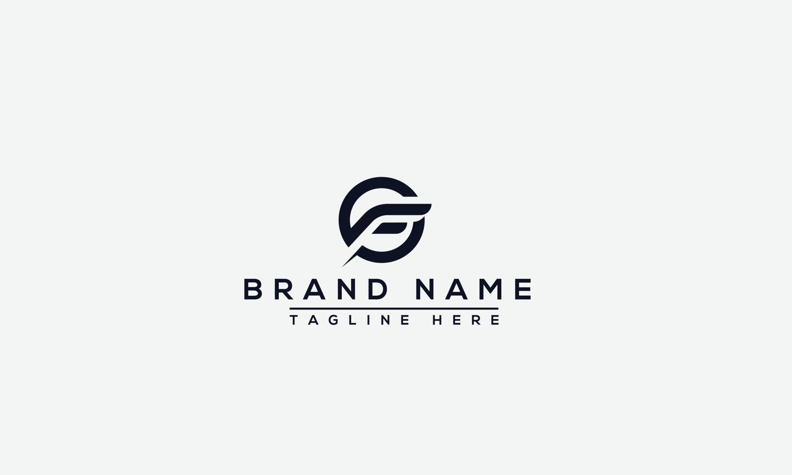 Logo design letter CF . Elegant modern. Vector template.