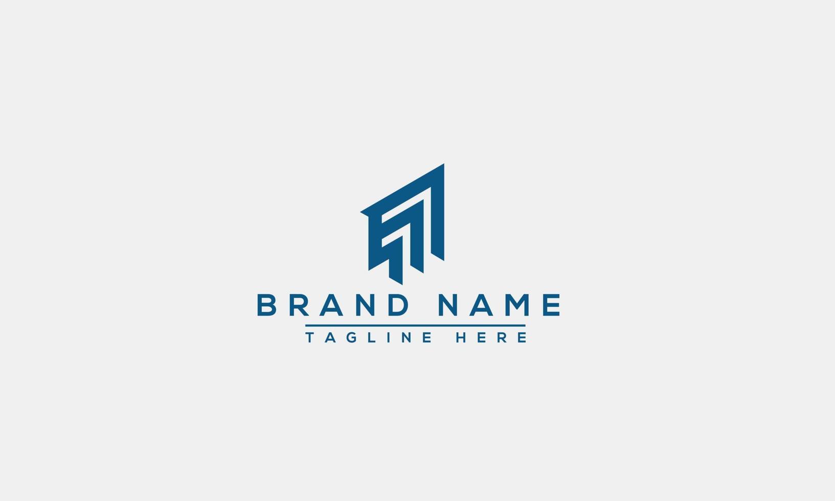 Logo design letter EM . Elegant modern. Vector template.