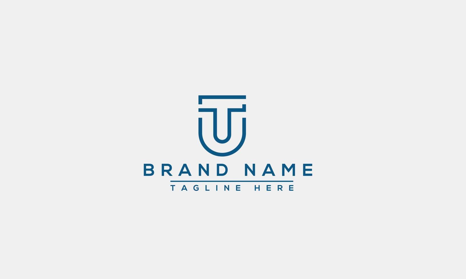 diseño de logotipo letra ut logo. elegante moderno. plantilla vectorial vector