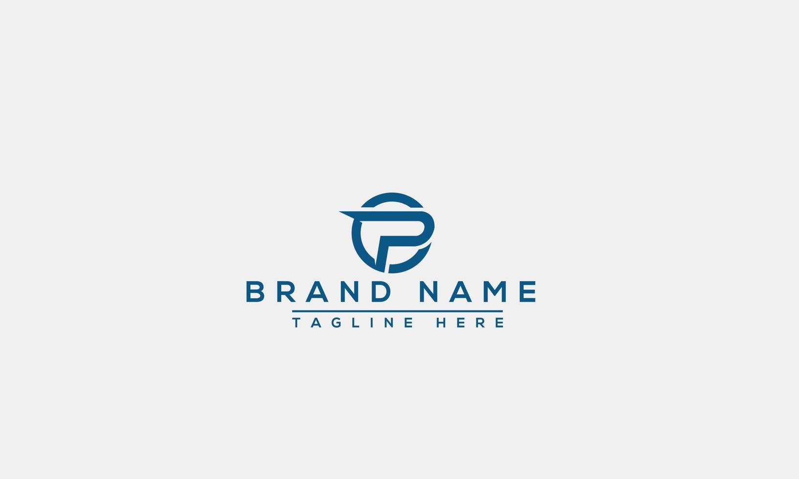 Logo design letter CP . Elegant modern. Vector template.