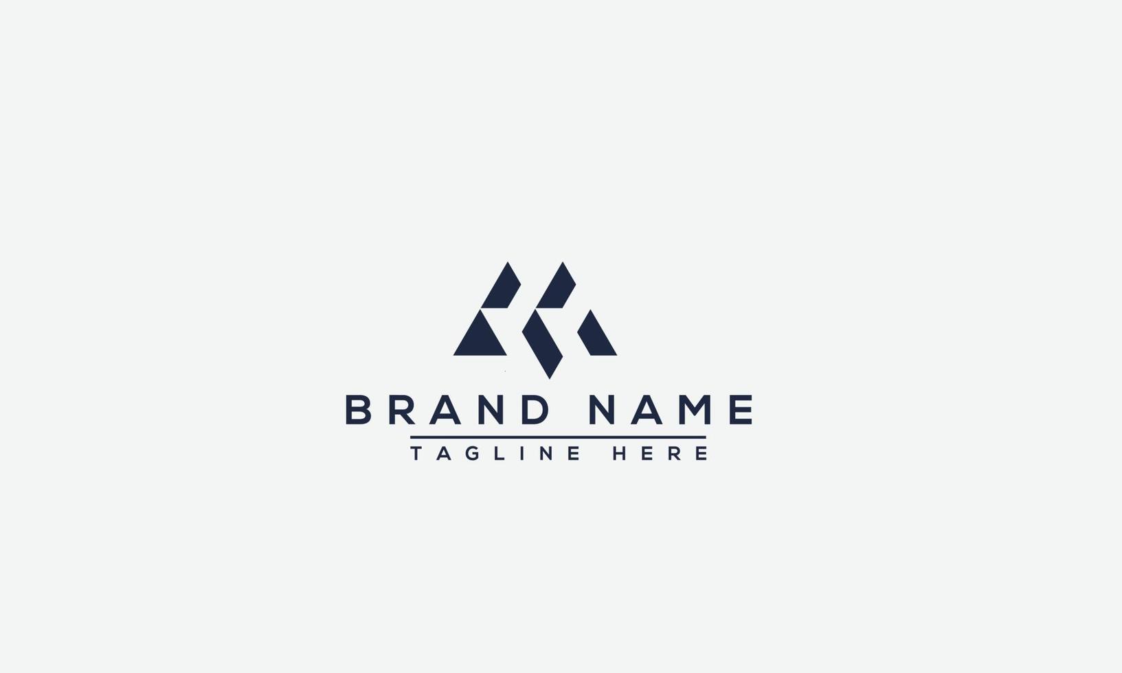 Logo design letter AM . Elegant modern. Vector template.