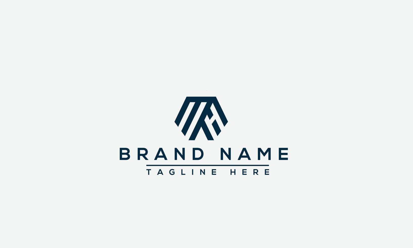 MH Logo Design Template Vector Graphic Branding Element.
