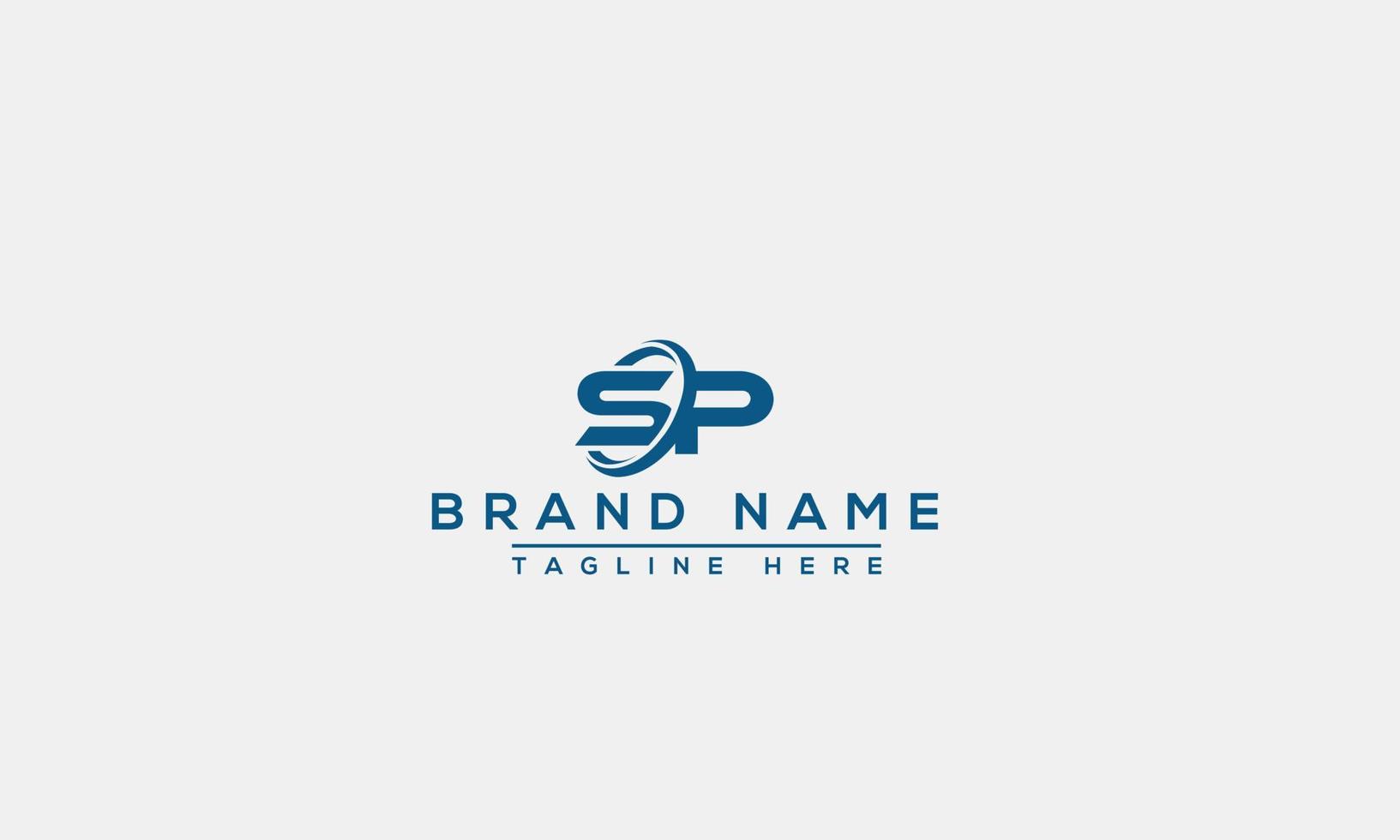 Logo design letter SP . Elegant modern. Vector template.