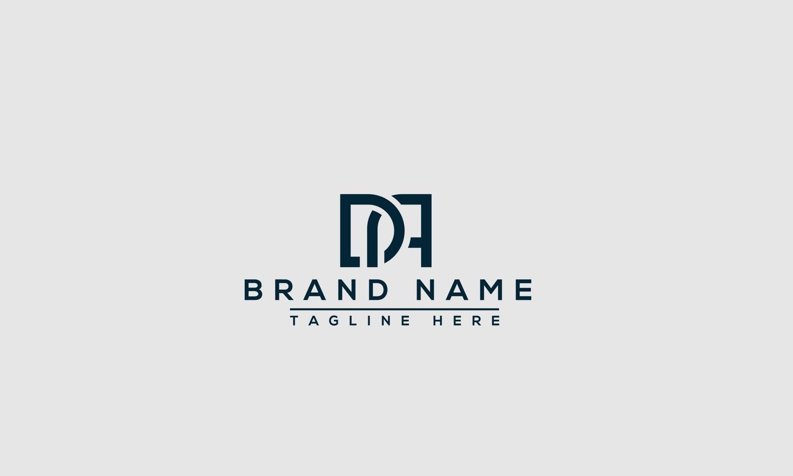 DA Logo Design Template Vector Graphic Branding Element.