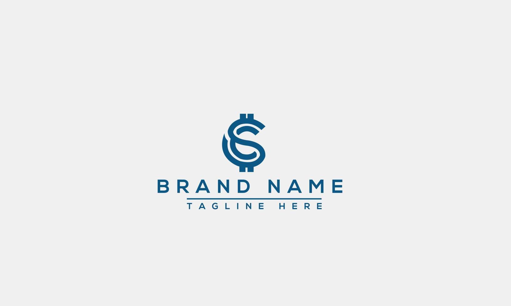 Logo design letter CS . Elegant modern. Vector template.