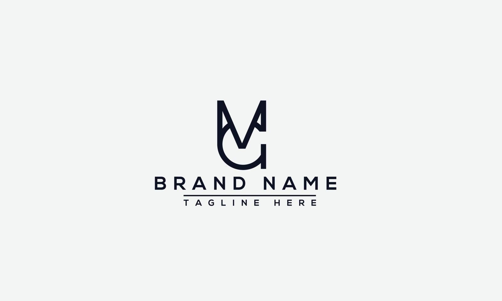 Logo design letter MG . Elegant modern. Vector template.