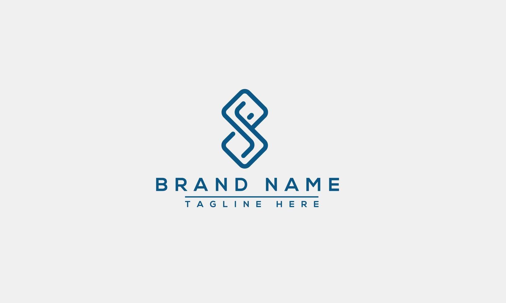 Logo design letter SF . Elegant modern. Vector template.