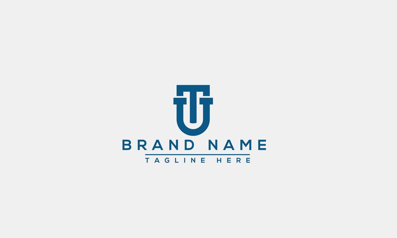 diseño de logotipo letra ut logo. elegante moderno. plantilla vectorial vector