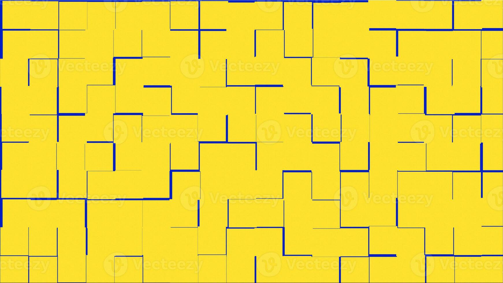 Creative design yellow tiles background photo