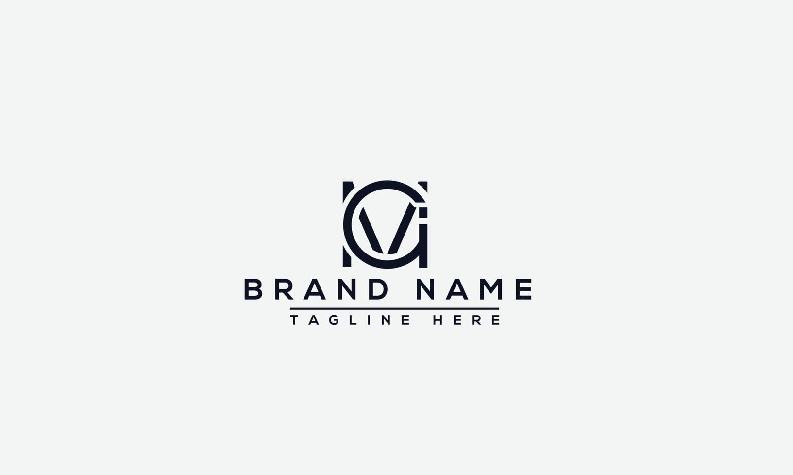 Logo design letter MG . Elegant modern. Vector template.