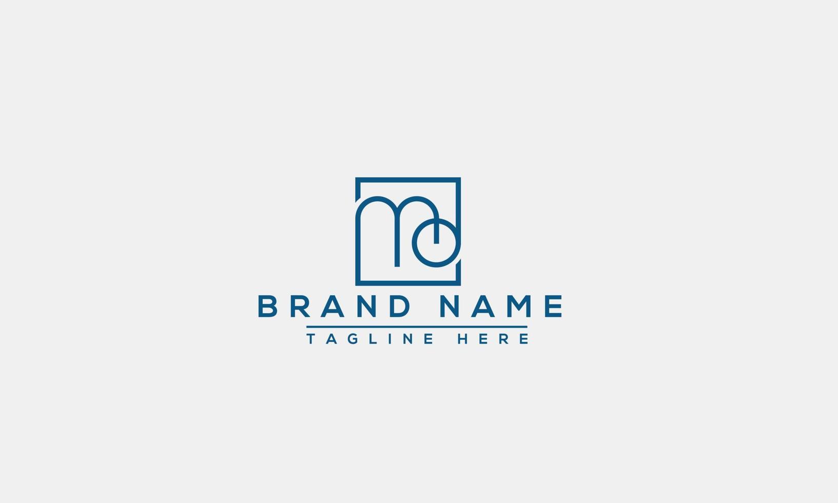 Logo design letter MD . Elegant modern. Vector template.