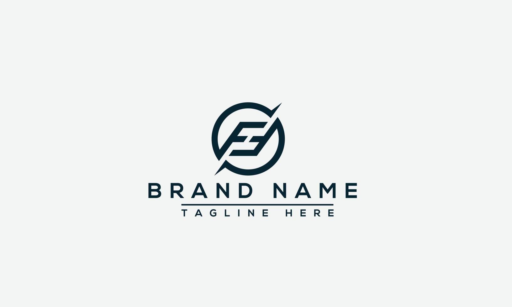 FF Logo Design Template Vector Graphic Branding Element.