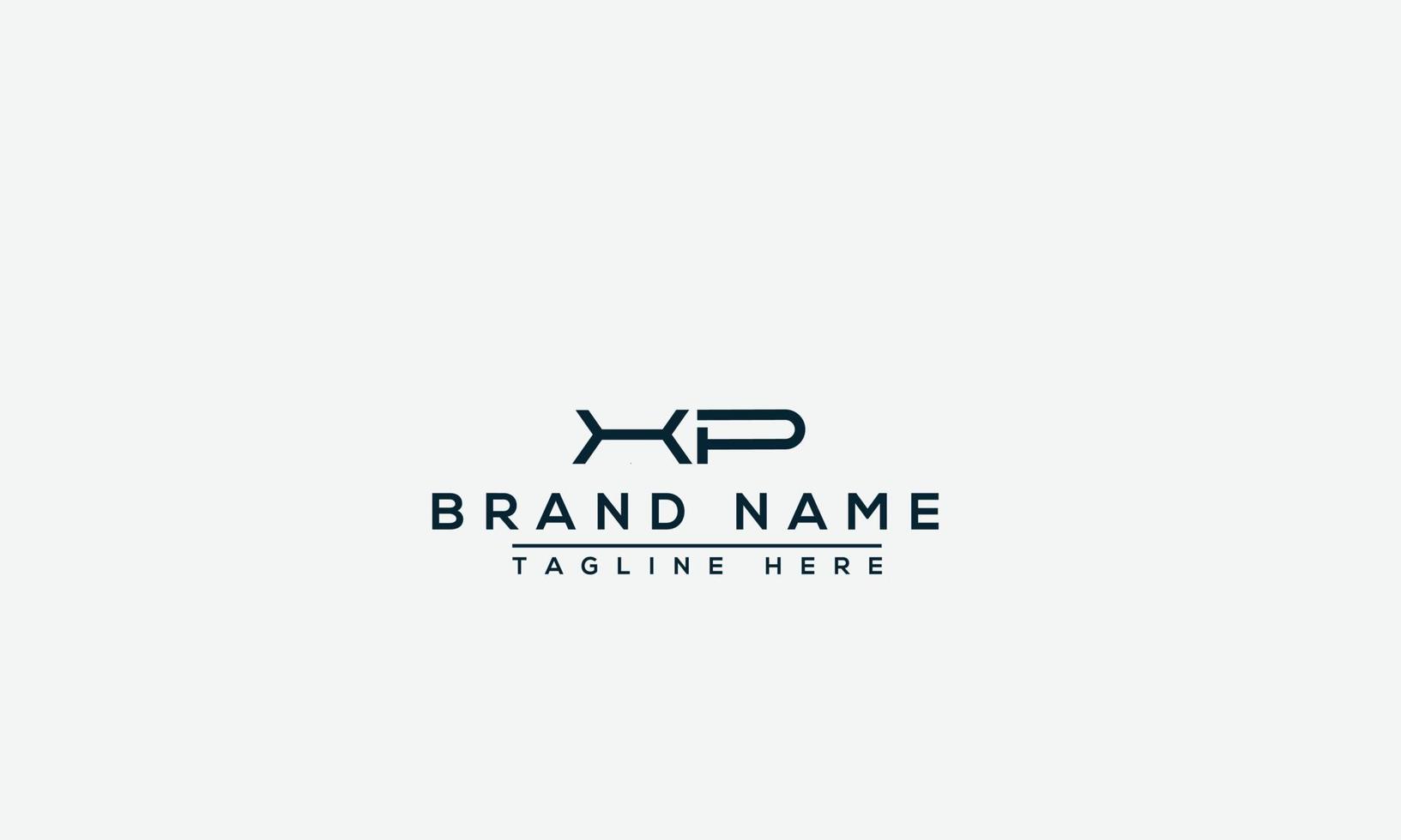 XP Logo Design Template Vector Graphic Branding Element.