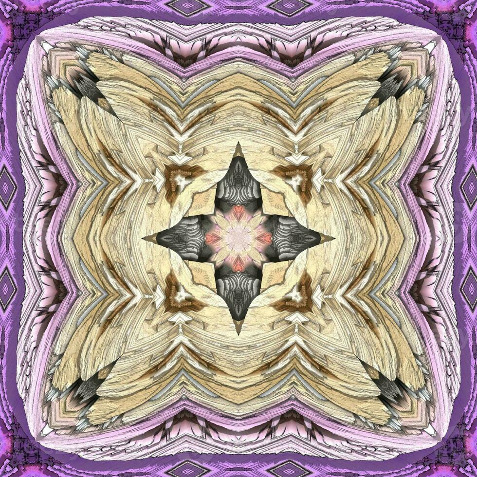 Concrete 3D ornamental pattern high quality design photo