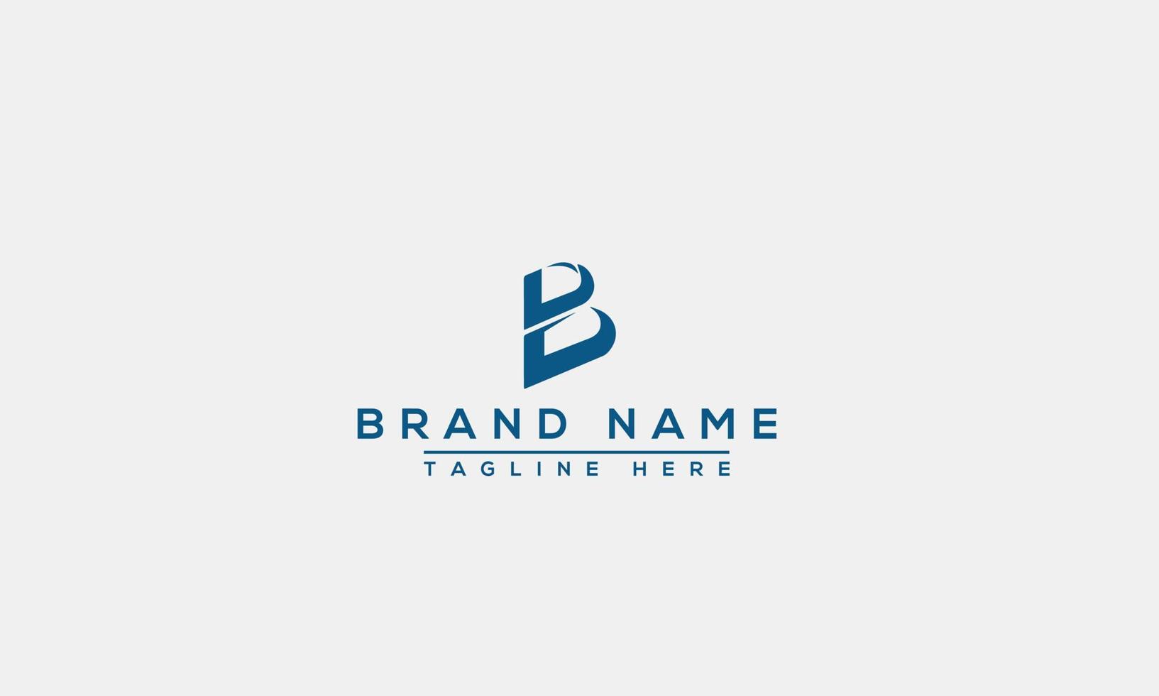 Logo design letter B . Elegant modern. Vector template.