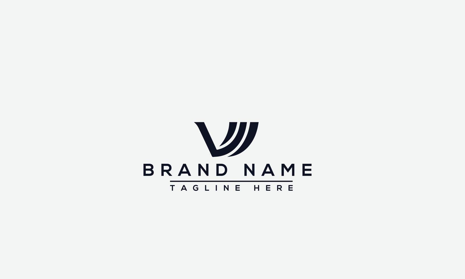Logo design letter VM . Elegant modern. Vector template.