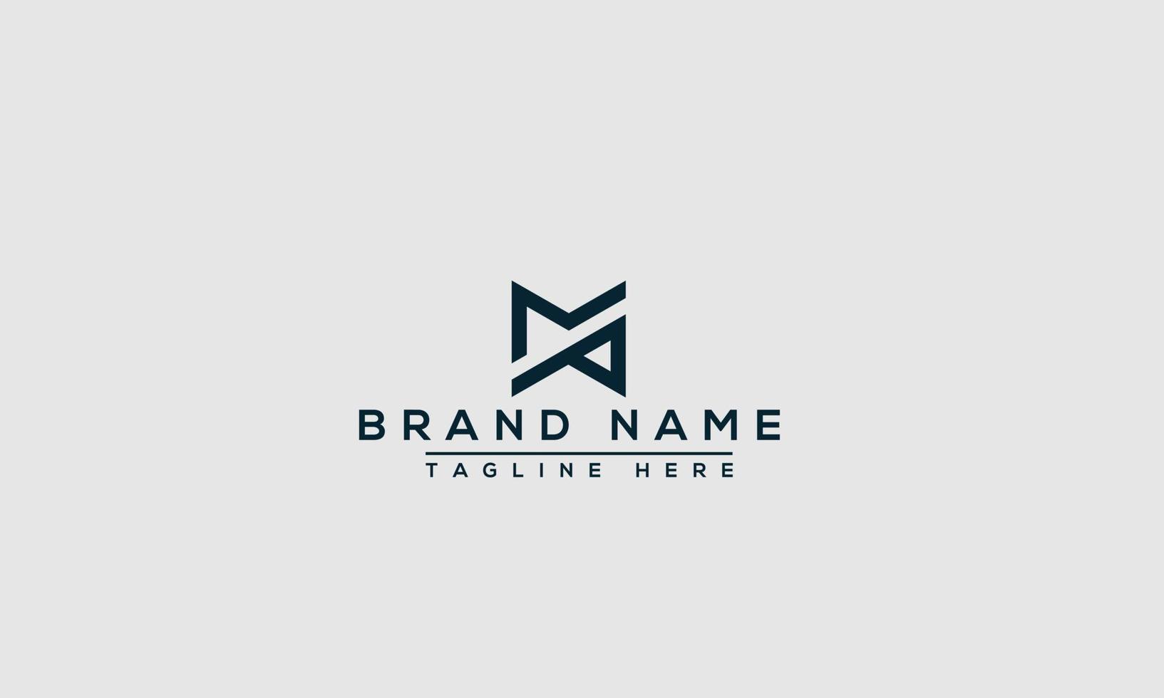 MP Logo Design Template Vector Graphic Branding Element.