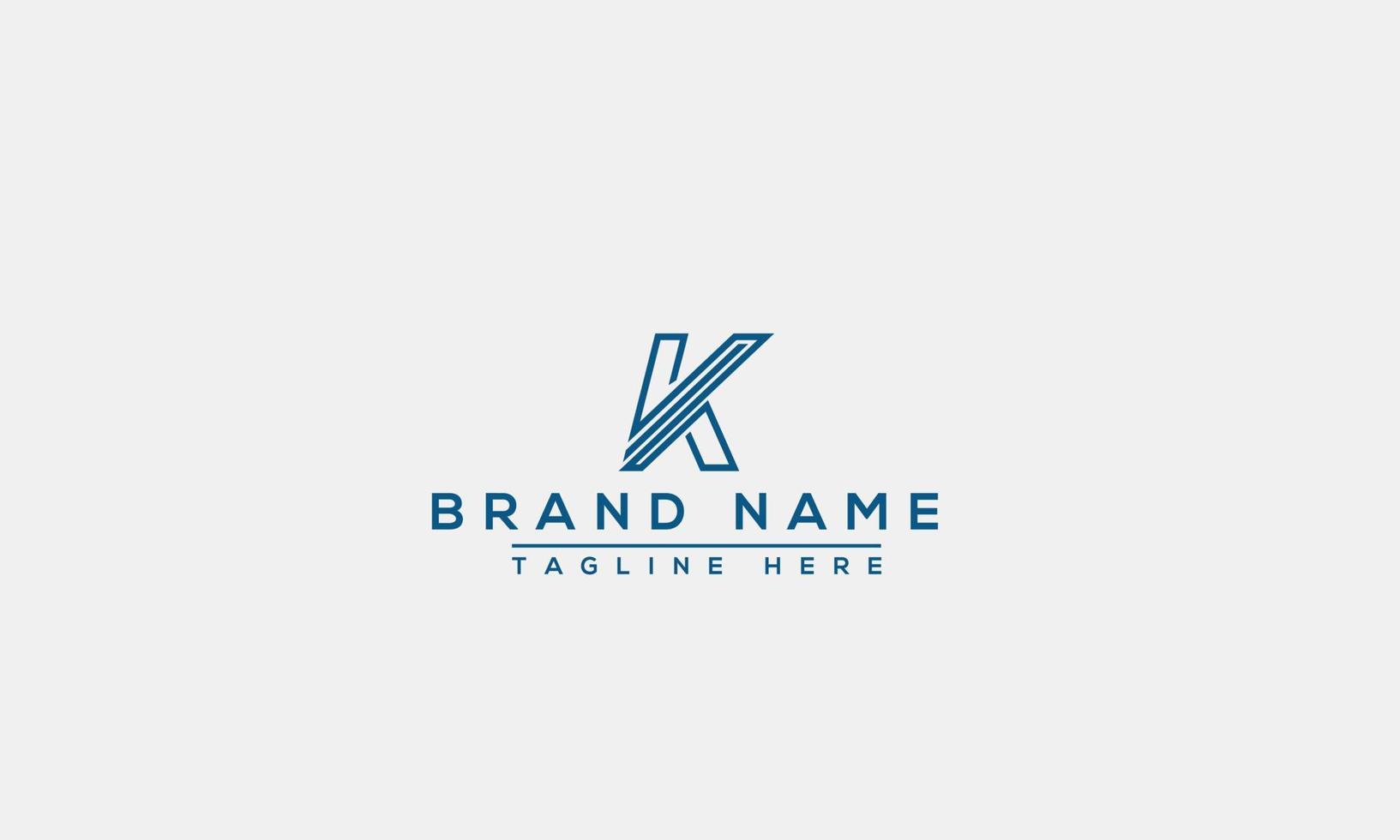 Logo design letter K logo . Elegant modern. Vector template.