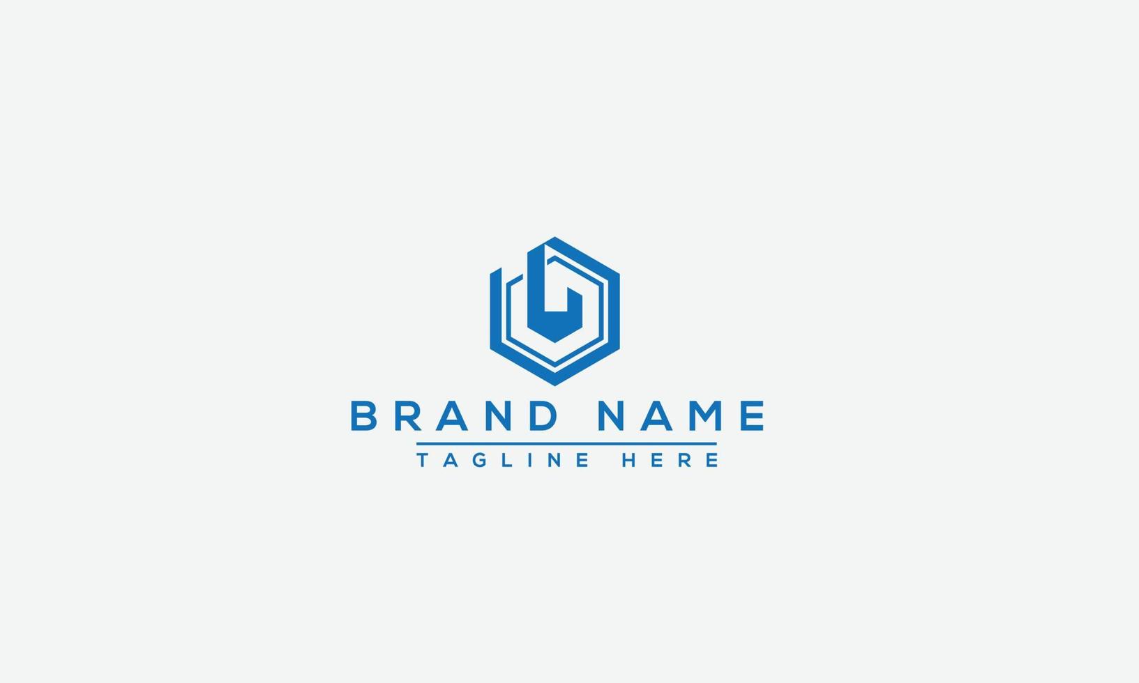 B Logo Design Template Vector Graphic Branding Element.
