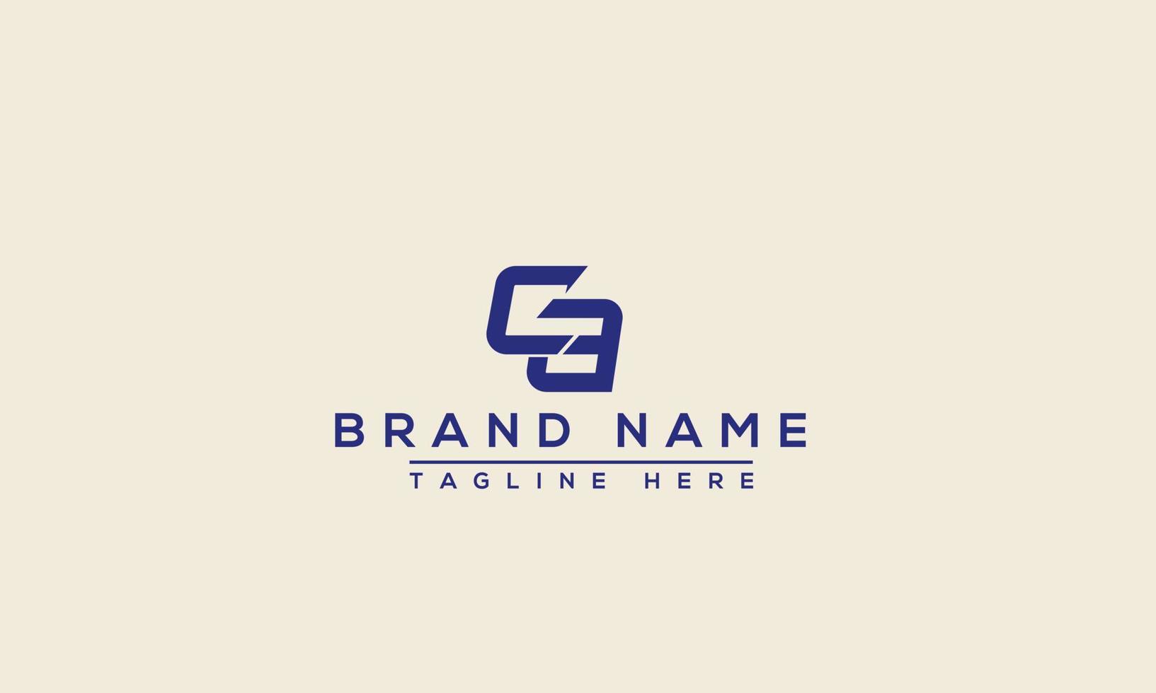 CA Logo Design Template Vector Graphic Branding Element.