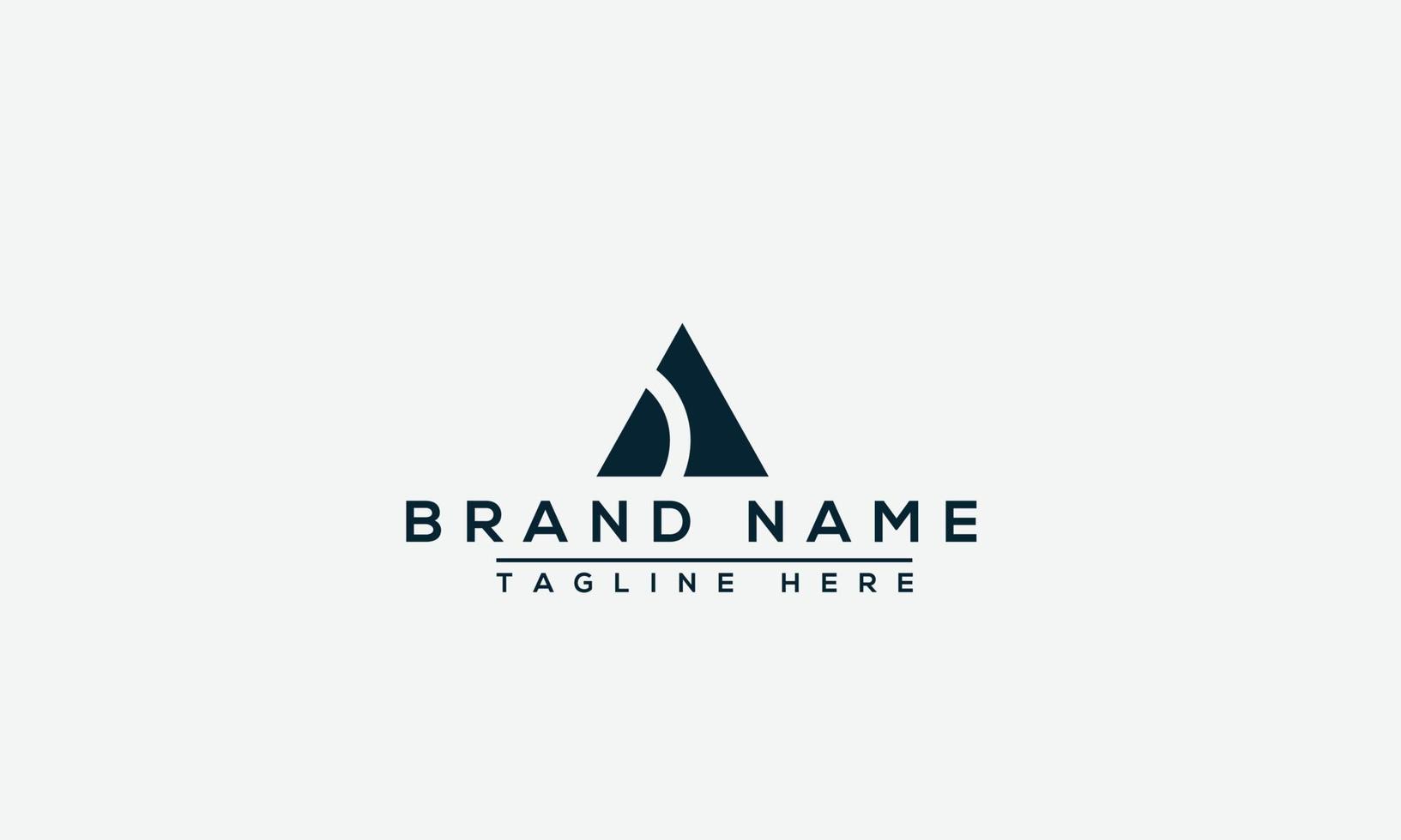 A Logo Design Template Vector Graphic Branding Element.