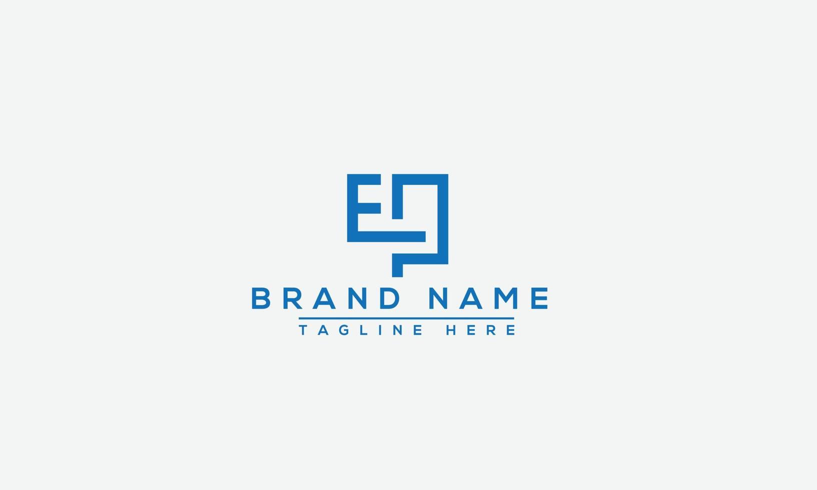 EP Logo Design Template Vector Graphic Branding Element.