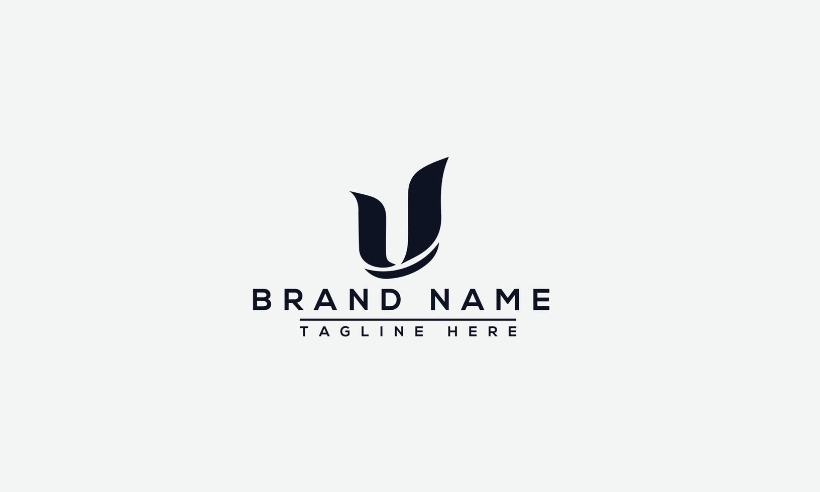 Logo design letter U . Elegant modern. Vector template.