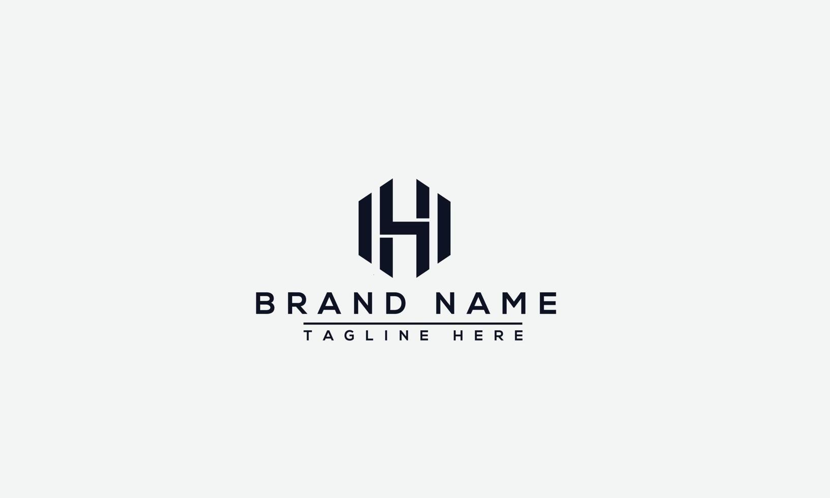 Logo design letter HH . Elegant modern. Vector template.