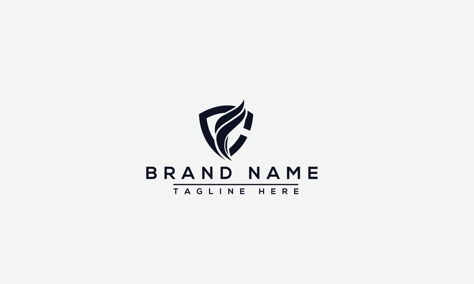 Logo design letter CF . Elegant modern. Vector template.