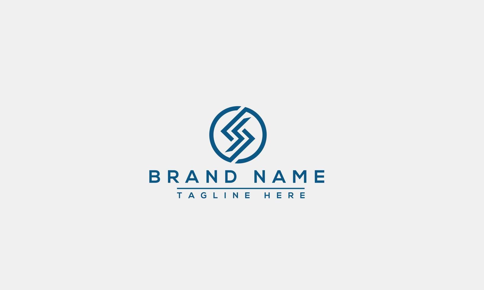 Logo design letter SS . Elegant modern. Vector template.