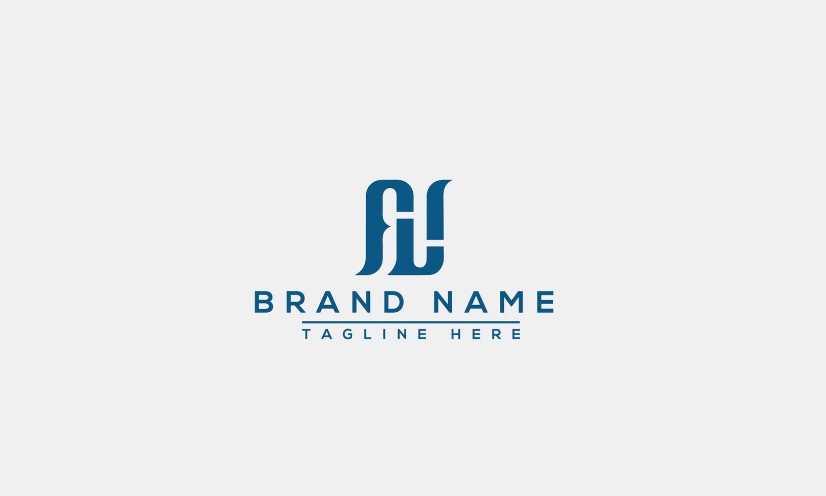 Logo design letter NL . Elegant modern. Vector template.