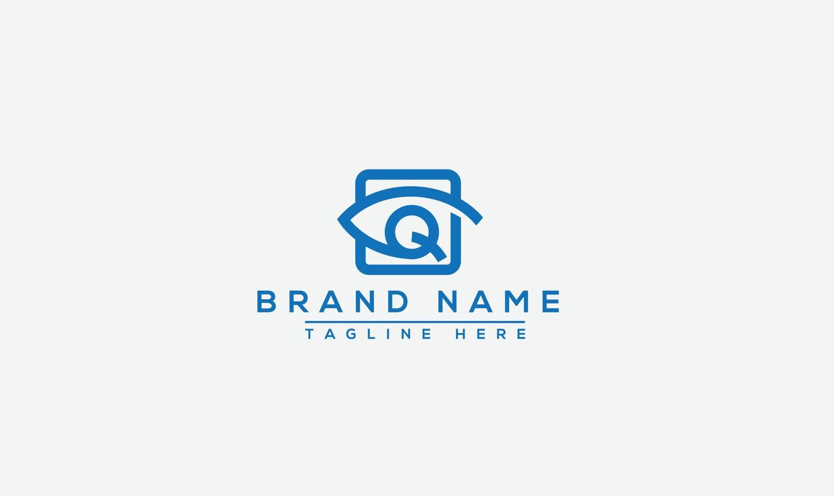 Q Logo Design Template Vector Graphic Branding Element.