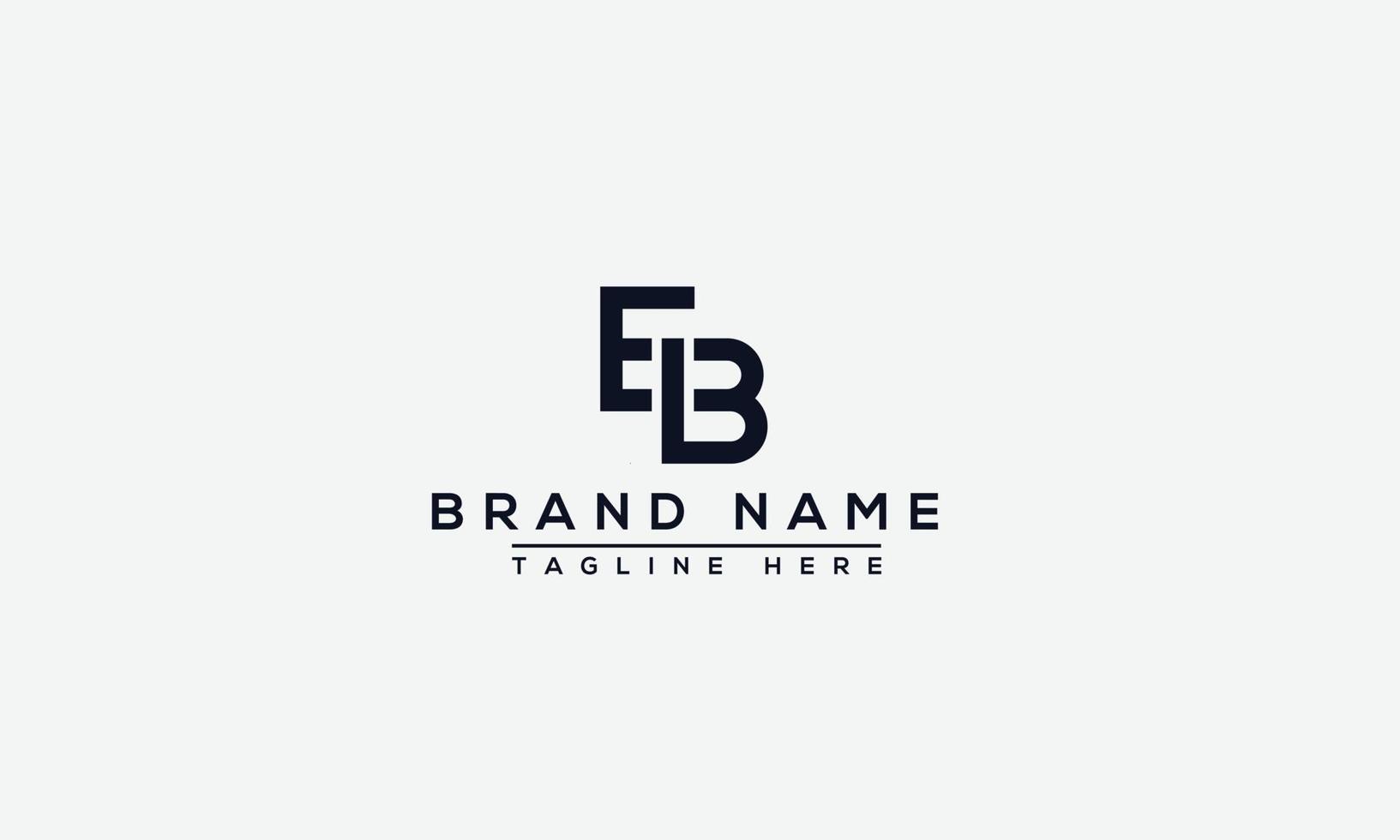 Logo design letter EB . Elegant modern. Vector template.