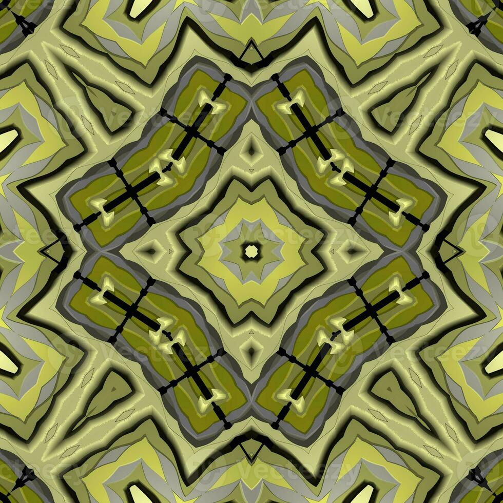 Concrete 3D ornamental pattern high quality design photo