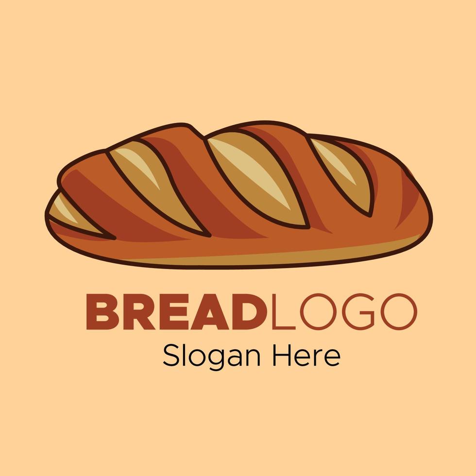 diseño de vector de plantilla de logotipo de comida de pan