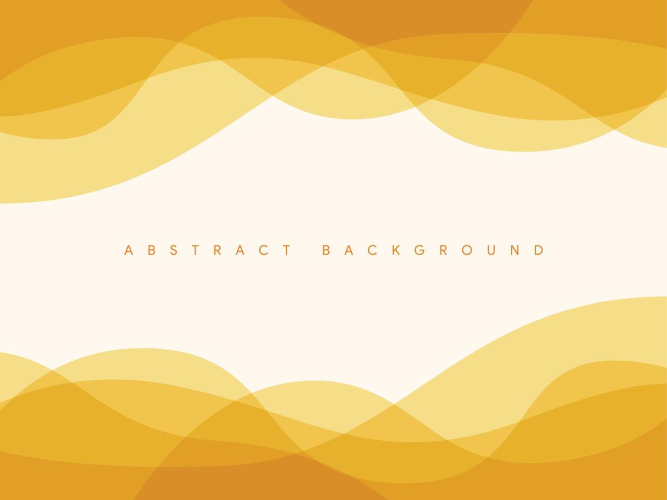 simple abstract shape yellow background vector