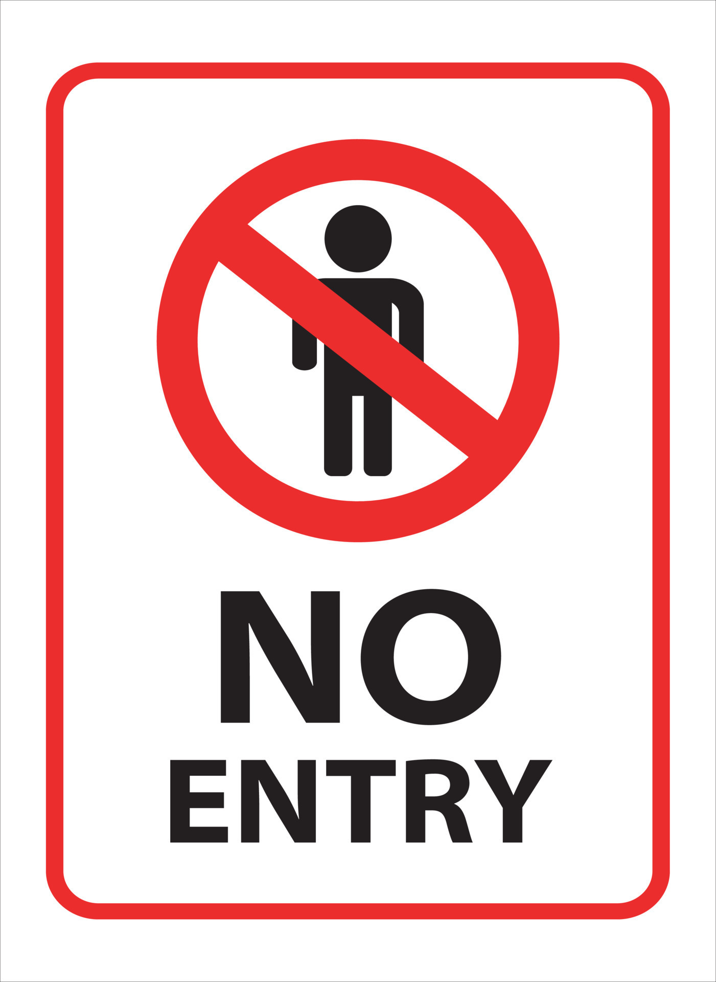 This Free Clip Arts Design Of Sign No Entry No Entry Clipart | Images ...