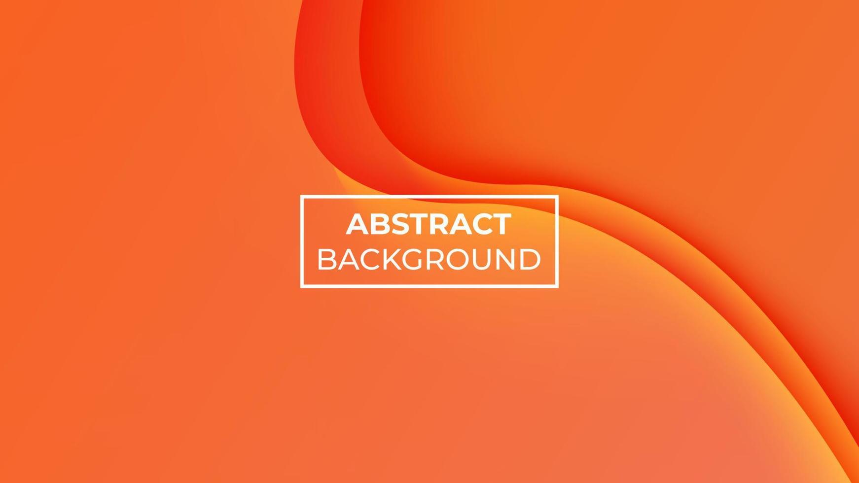 Abstract background mixture of two light and dark orange colors with overlapping curves, easy to edit vector