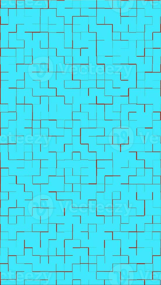 Creative design blue tiles background photo