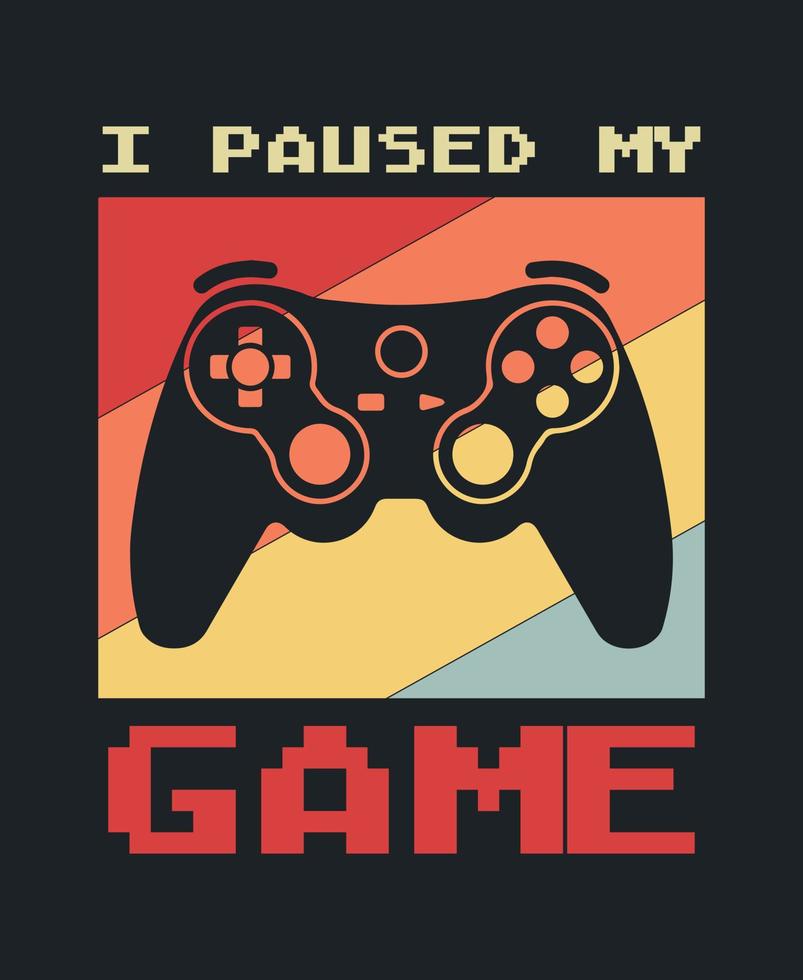 Game t shirt template design. vector