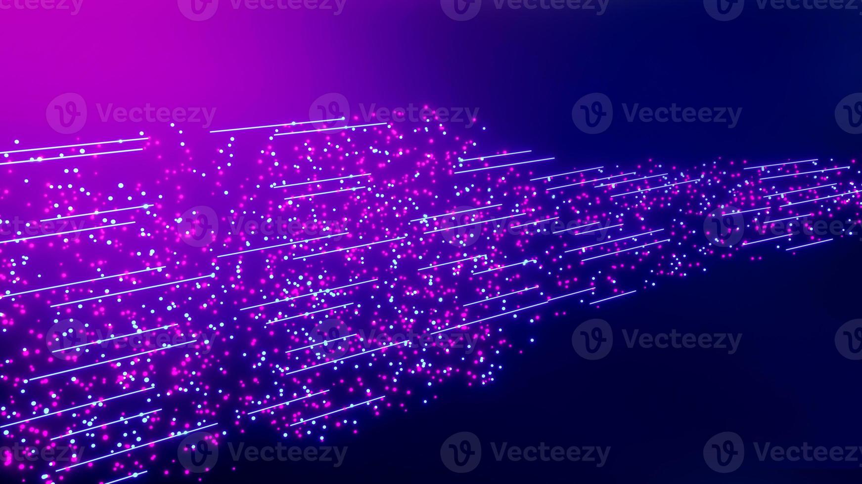 Bottleneck effect with limited flow through bottle neck concept. Traffic jam abstract 3d illustration photo