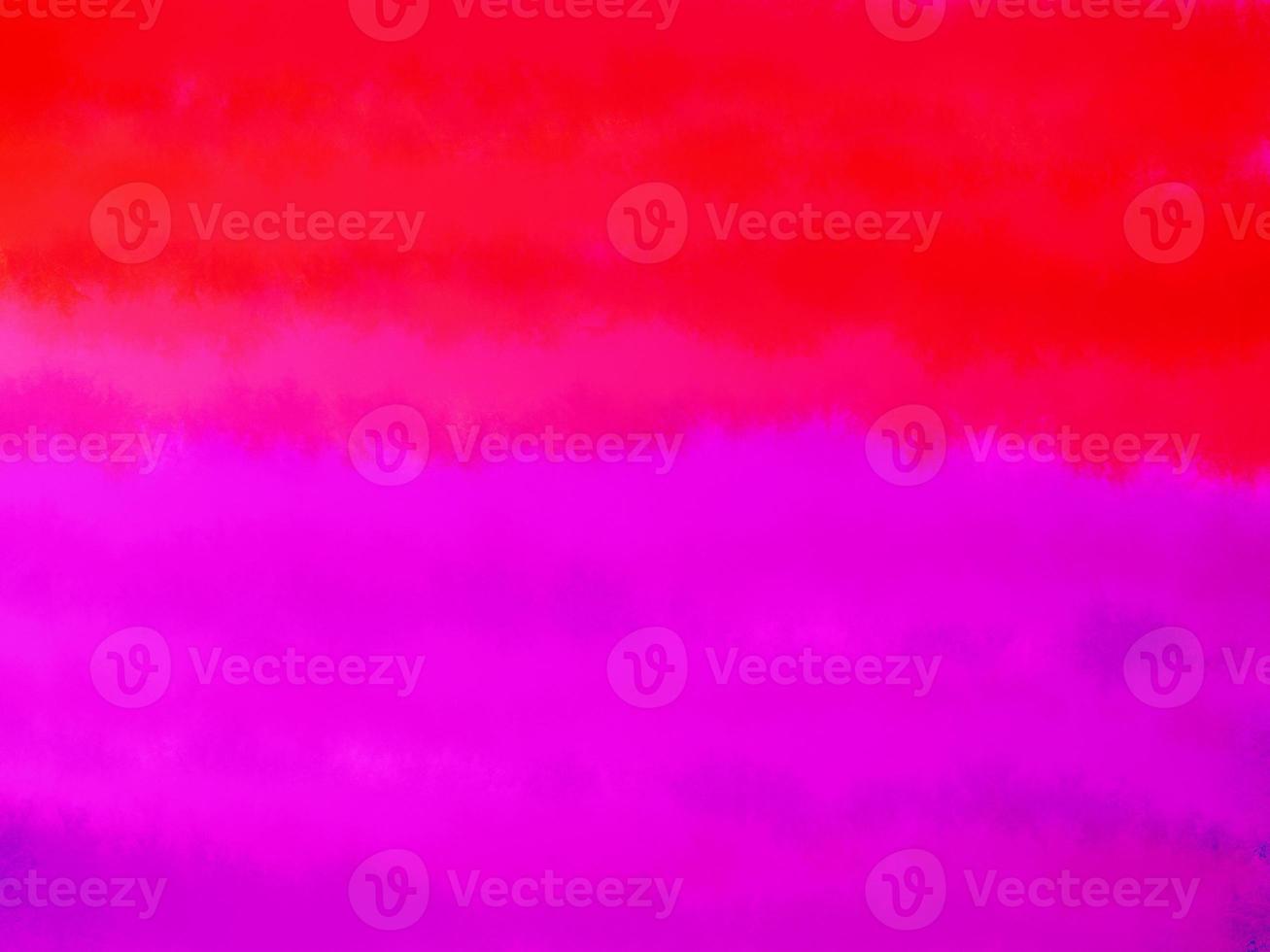 Blurred of background abstract Red, violet and purple watercolor on white paper splash by art hand drawn for text photo