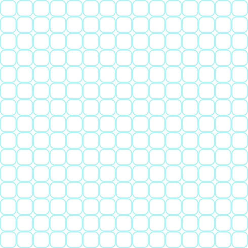 Seamless abstract pattern with many geometric blue squared rounded edges boxes. Vector design. Paper, cloth, fabric, cloth, dress, napkin, printing, present, shirt, bed, girl, boy, baby, sky concept.