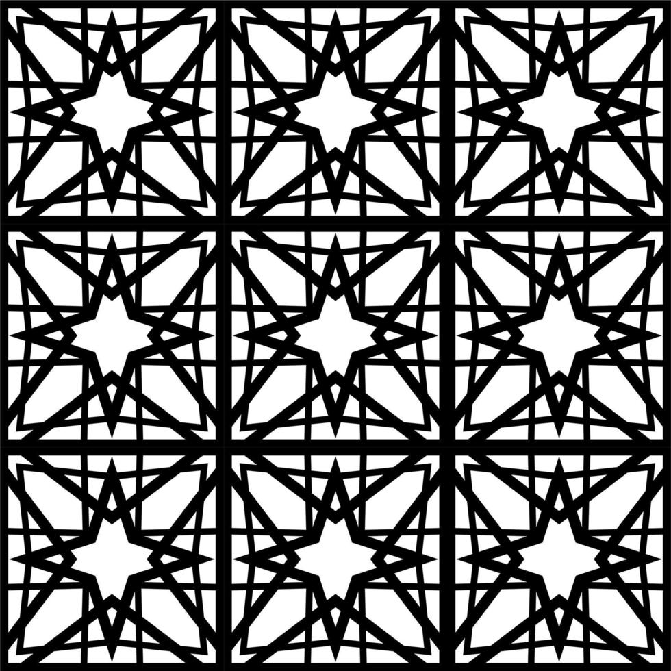 Geometric seamless patterns background design Black. Abstract line art pattern for wallpaper vector
